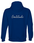 Gratitude - "Bubbles and Sky Sticks" Hoodie Royal Blue XS 2
