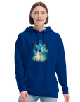 Gratitude - "Bubbles and Sky Sticks" Hoodie Royal Blue XS 5