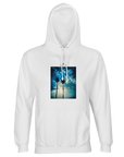 Gratitude - "Bubbles and Sky Sticks" Hoodie White XS 1