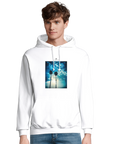 Gratitude - "Bubbles and Sky Sticks" Hoodie White XS 3