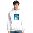 Gratitude - "Bubbles and Sky Sticks" Hoodie White 3