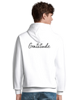 Gratitude - "Bubbles and Sky Sticks" Hoodie White XS 4