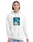 Gratitude - "Bubbles and Sky Sticks" Hoodie White XS 5