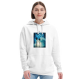 Gratitude - "Bubbles and Sky Sticks" Hoodie White 5