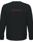 Gratitude - "Bubbles and Sky Sticks" Sweatshirt Black XS 35