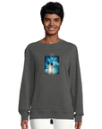 Gratitude - "Bubbles and Sky Sticks" Sweatshirt Grey Melange XS 14