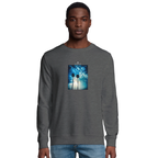 Gratitude - "Bubbles and Sky Sticks" Sweatshirt Grey Melange XS 3