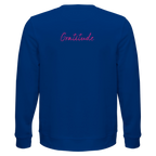 Gratitude - "Bubbles and Sky Sticks" Sweatshirt Royal Blue XS 2