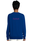 Gratitude - "Bubbles and Sky Sticks" Sweatshirt Royal Blue XS 33