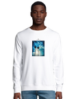 Gratitude - "Bubbles and Sky Sticks" Sweatshirt White XS 6