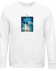 Gratitude - "Bubbles and Sky Sticks" Sweatshirt White XS 4