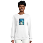 Gratitude - "Bubbles and Sky Sticks" Sweatshirt White XS 5
