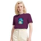 Gratitude - "Bubbles and Sky Sticks" T-shirt astral purple XS 6