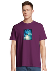 Gratitude - "Bubbles and Sky Sticks" T-shirt astral purple XS 43