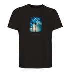 Gratitude - "Bubbles and Sky Sticks" T-shirt Deep Black XS 1