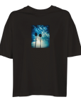 Gratitude - "Bubbles and Sky Sticks" T-shirt Deep Black XS 24