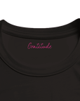 Gratitude - "Bubbles and Sky Sticks" T-shirt Deep Black XS 2