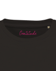 Gratitude - "Bubbles and Sky Sticks" T-shirt Deep Black XS 53