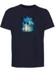 Gratitude - "Bubbles and Sky Sticks" T-shirt French Navy XS 46