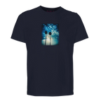 Gratitude - "Bubbles and Sky Sticks" T-shirt French Navy XS 1