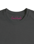 Gratitude - "Bubbles and Sky Sticks" T-shirt Grey Melange XS 35