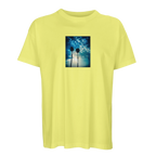 Gratitude - "Bubbles and Sky Sticks" T-shirt Light Yellow S 1