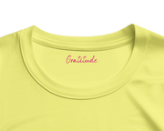 Gratitude - "Bubbles and Sky Sticks" T-shirt Light Yellow S 2