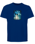 Gratitude - "Bubbles and Sky Sticks" T-shirt Royal Blue XS 52