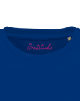 Gratitude - "Bubbles and Sky Sticks" T-shirt Royal Blue XS 47