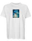 Gratitude - "Bubbles and Sky Sticks" T-shirt White S 4