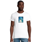 Gratitude - "Bubbles and Sky Sticks" T-shirt White XS 1