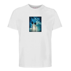 Gratitude - "Bubbles and Sky Sticks" T-shirt White XS 3