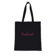 Gratitude - "Bubbles And Sky Sticks" Tote Bag Black 2