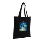 Gratitude - "Bubbles And Sky Sticks" Tote Bag Black 3