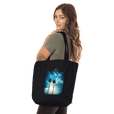 Gratitude - "Bubbles And Sky Sticks" Tote Bag Black 5