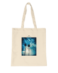 Gratitude - "Bubbles And Sky Sticks" Tote Bag Natural 6