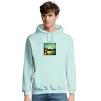 Harmonious - "Underwater Flight" Hoodie arctic blue XS 4