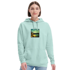 Harmonious - "Underwater Flight" Hoodie arctic blue XS 6