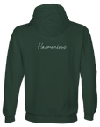 Harmonious Hoodie «Underwater Flight »Bottle Green 40