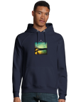 Harmonious - "Underwater Flight" Hoodie French Navy XS 11