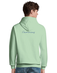 Harmonious Hoodie «Underwater Flight »frozen green 52