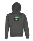 Harmonious Hoodie «Underwater Flight »Grey Melange 4