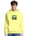 Harmonious Hoodie «Underwater Flight »Light Yellow 6