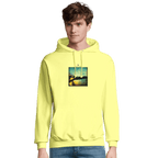 Harmonious - "Underwater Flight" Hoodie Light Yellow XS 3