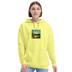 Harmonious - "Underwater Flight" Hoodie Light Yellow XS 5