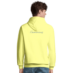 Harmonious - "Underwater Flight" Hoodie Light Yellow XS 4