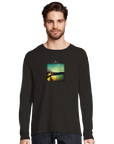Harmonious - "Underwater Flight" Long sleeve Deep Black XS 10