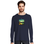 Harmonious - "Underwater Flight" Long sleeve French Navy XS 14