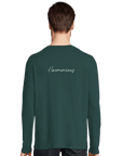 Harmonious - "Underwater Flight" Long sleeve green empire XS 7