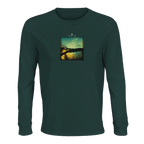 Harmonious - "Underwater Flight" Long sleeve green empire XS 4